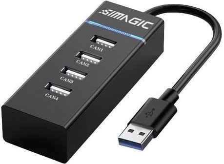 Simagic USB-Erweiterung für Wheelbase PC in Schwarz - Bild 1