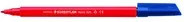 STAEDTLER Noris Fasermaler in Rot mit feiner Spitze - Bild 1