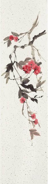 Marburg Vliestapete Blumen Crushed-Optik Modern Weiß B: 70 cm, H: 270 cm - Bild 1