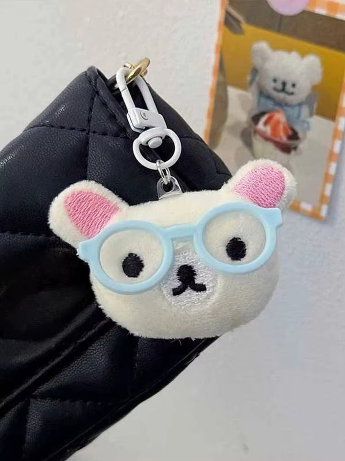YiYuYiHua Rilakkuma Bär, Plüschpuppe, Taschenanhänger - Bild 3
