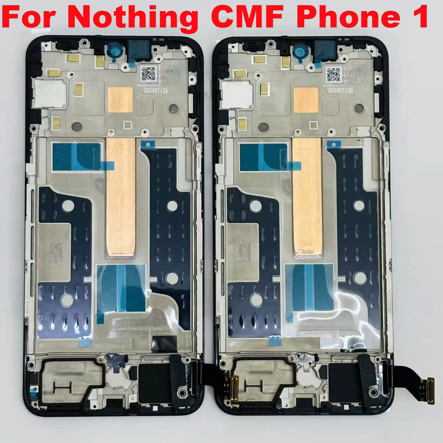 Nothing CMF Phone 1 Ersatz LCD Display mit 6,67 Zoll AMOLED Touchscreen Digitizer Montage in Schwarz - Bild 2