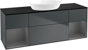 V&B Waschtischunterschrank Finion in Mattweiß, B/T/H: 160 x 50,1 x 50,1 cm - Bild 1
