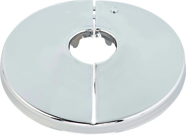 LUX-TOOLS Klapprosette verchromt Ø 15 mm, 2 Stück - Bild 1