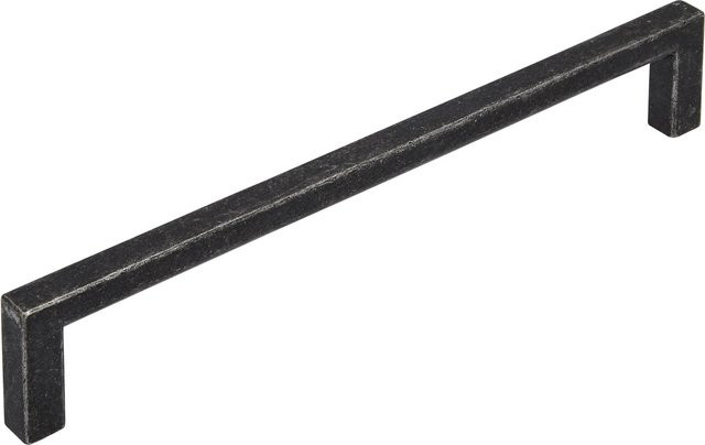Siro Möbelgriff Bar aus Zinkdruckguss in Zink Matt mit Lochabstand 160 mm - Bild 1