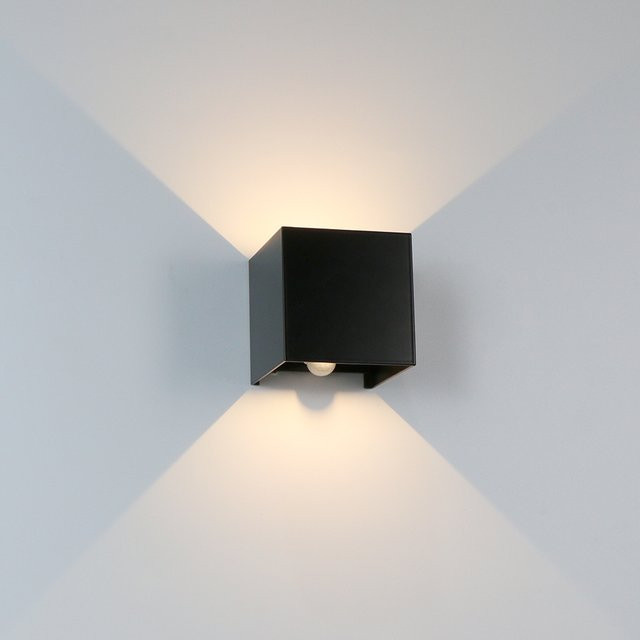 ygfeel Wandleuchte mit Bewegungssensor aus Aluminium, Batteriebetrieben, Warmweiß, für Flur, Treppe, Schlafzimmer und Wohnzimmer - Bild 1