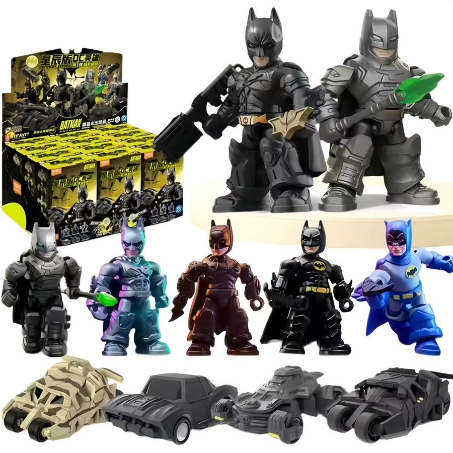 Blokees Batman Star Defender Blind Box, Bausteine, Batmobil Montagemodell - Bild 6