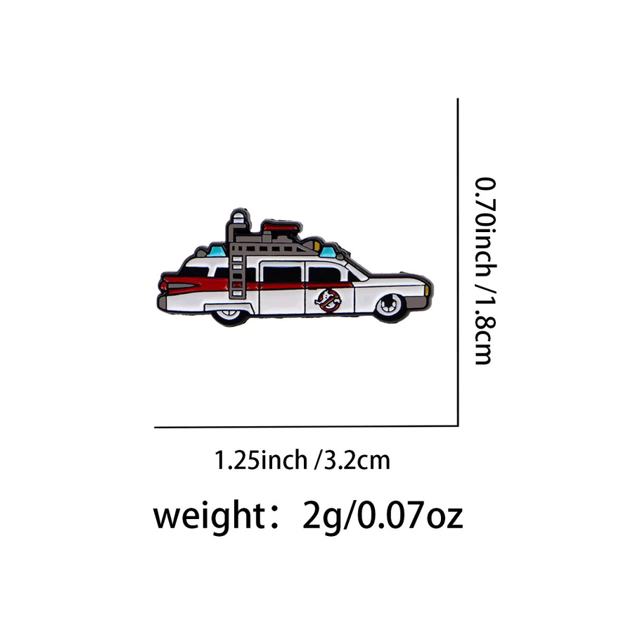 Bandai Brosche Ghostbusters Abzeichen, Legierung - Bild 3