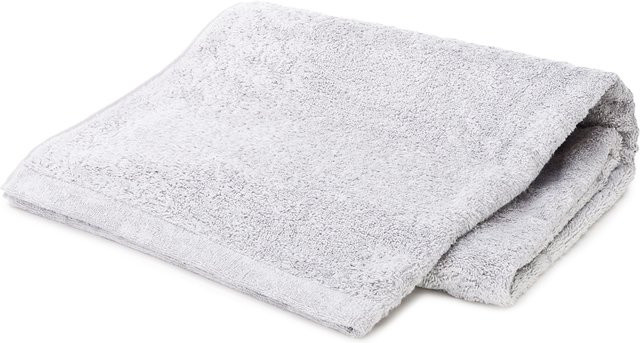 Cawo Duschtuch LIFESTYLE Uni Grey Silver aus Baumwolle, B/H: 70 x 140 cm - Bild 1