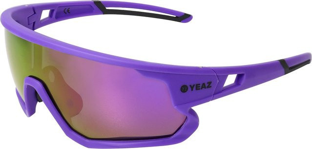 YEAZ Sport-Sonnenbrille, Vollrand, Kunststoff, Blue-Magenta/Purple, Damen - Bild 1