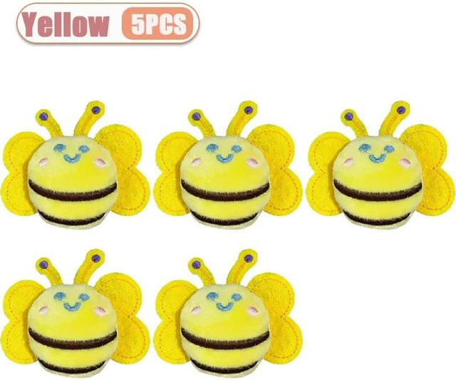 Linyi toy Schlüsselanhänger Plüsch, Bienen, gelb, Damen, Mädchen - Bild 1