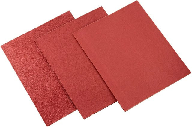 BWO Schleifpapier-Set 20-teilig für Holz in Rot - Bild 1