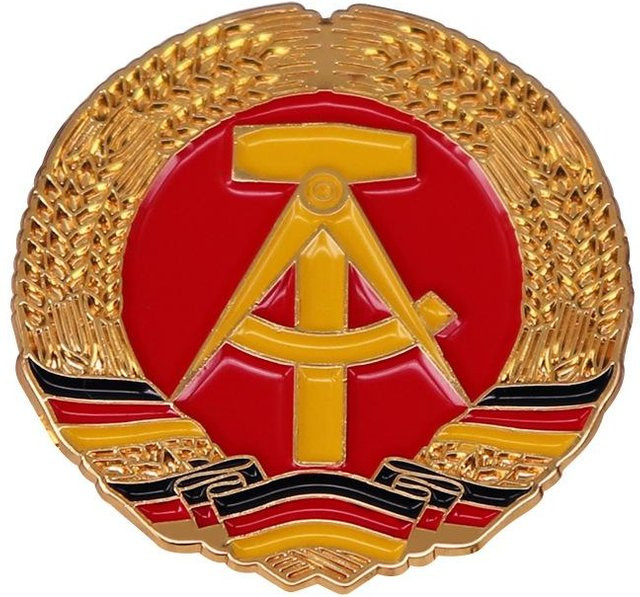 Hellobag Anstecknadel Flagge der DDR, gold - Bild 1