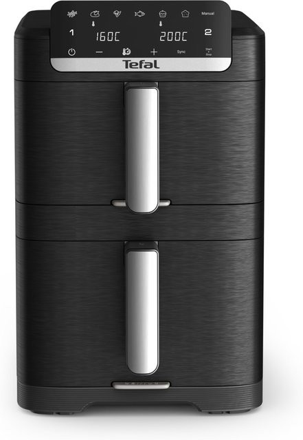 Tefal Easy Fry Crispy Heißluft-Fritteuse in Schwarz - Bild 1