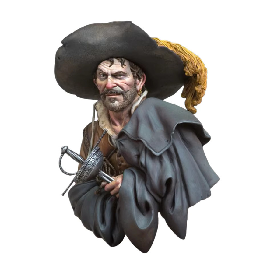 GK Pirate Raider, Resin-Soldatenmodell Halbfigur, Bausatz, Einzelfigur - Bild 2