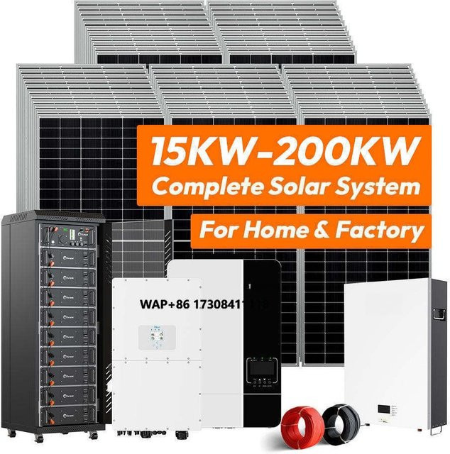 Hybrid-Solarmodule Energiesystem als komplettes Kit für dein Zuhause mit Aufbewahrungsset - Bild 1