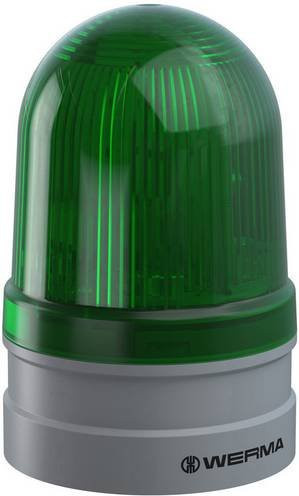 Werma Signalleuchte Midi TwinFLASH 12/24VAC/DC GN 261.220.70 Grün 12 V/DC - Bild 1