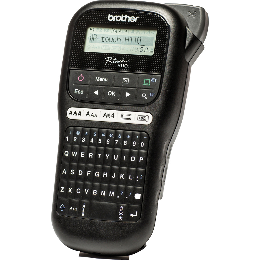 Brother P-touch PT-H110 Beschriftungsgerät mit 16-Zeichen-Display und Fähnchendruckfunktion - Bild 3