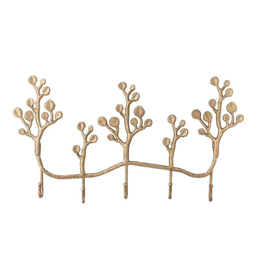 Bloomingville Garderobe Padova aus Metall in Gold/Messing mit Breite: 57 cm - Bild 1