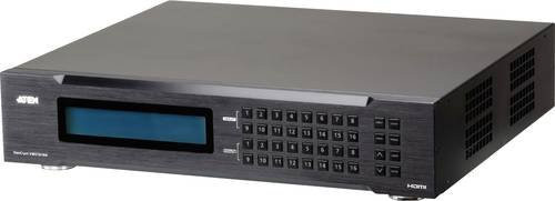 ATEN VM51616H 16 Port HDMI-Switch für industrielle Anwendungen in Schwarz mit PC-Steuerung und 1920 x 1080 Pixel Auflösung - Bild 1