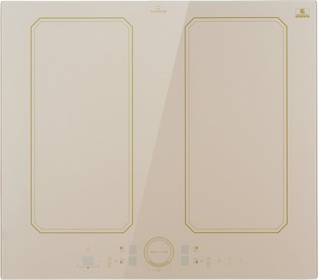 Klarstein Victoria 4 Flex Induktionskochfeld Einbau Beige mit 2 Flexzonen, Timer und Power Boost - Bild 1