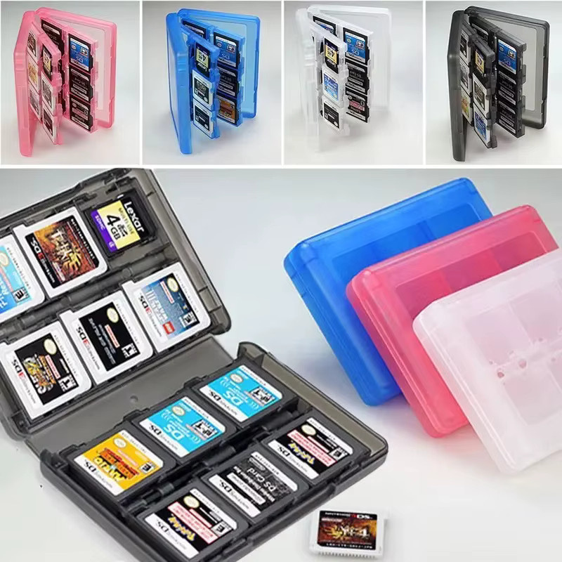 Nintendo Spielkarten-Etui 28-in-1 Aufbewahrungsbox für NEW 3DS, DSi XL, DSi LL und DS Lite in Rot - Bild 3