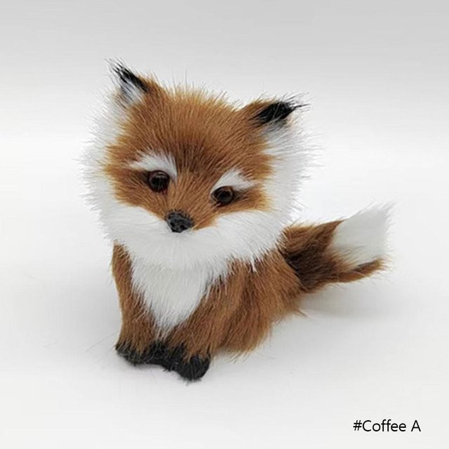 Yiran Health & Beauty Mini Katze Kaninchen Fuchs Eule, Tierpuppe, ab 3 Jahre - Bild 1