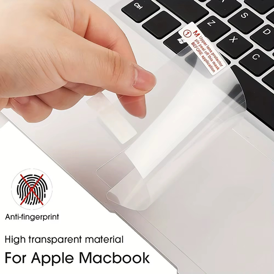 Apple Trackpad-Schutzabdeckung für MacBook Air 13.6 und MacBook Pro 13, transparent - Bild 4