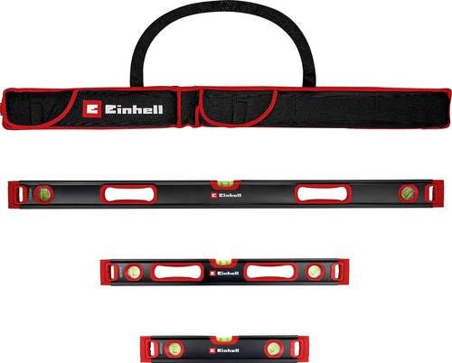 Einhell Wasserwaagen-Set aus Aluminium in Schwarz - Bild 1