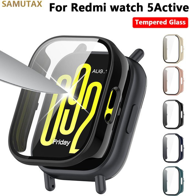 Mptionx Uhrengehäuse für Xiaomi Redmi Watch 5 Active/Lite, Roségold - Bild 1