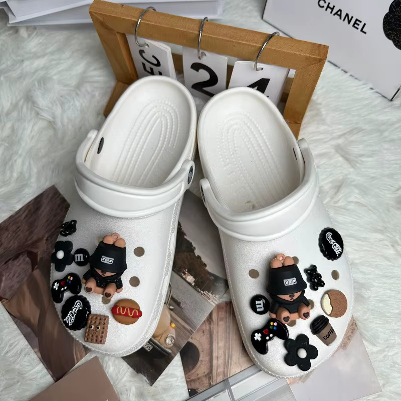 FHLDING Schuhcharms-Set, 16-teilig, Harztiere, Zubehör für Clogs - Bild 3