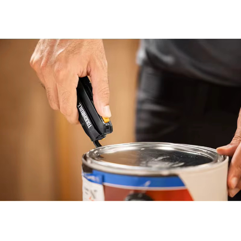 Toughbuilt 5-in-1 Multifunktionales Klappwerkzeug TB-H4-12-IM in Schwarz mit Doppelkopf-Schraubendreher und Brechstange - Bild 6