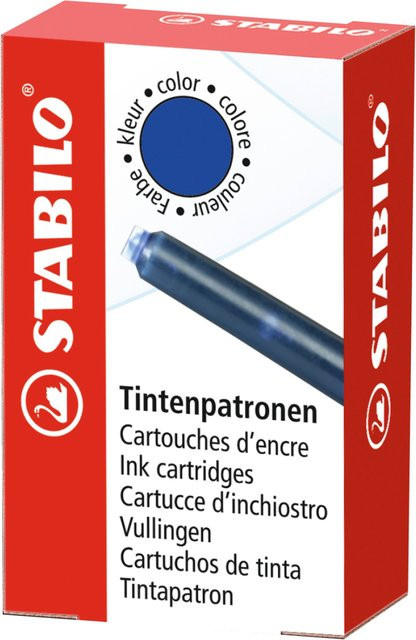 STABILO Tintenpatronen Blau - Bild 1