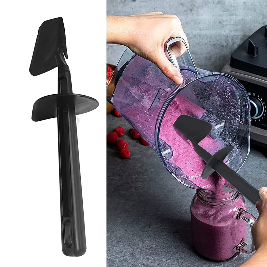 Universal Teigschaber Spatel aus Silikon in Schwarz für Vorwerk Thermomix TM 6 TM 5 TM 31 - Bild 5