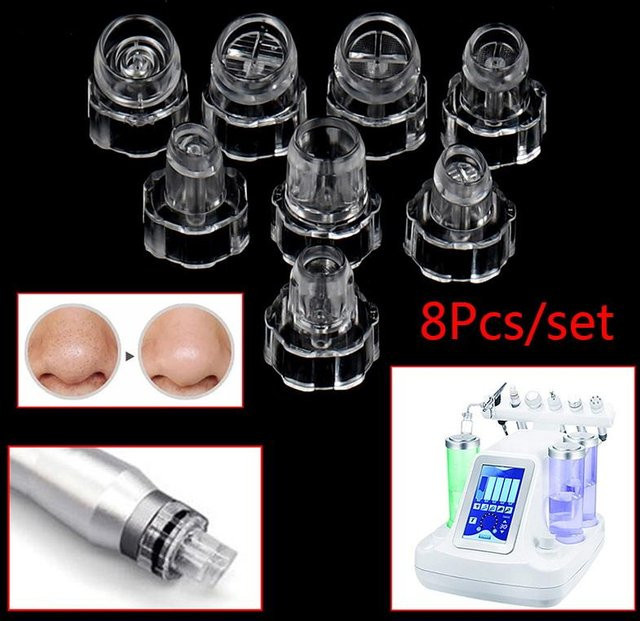KuZHEN Spitzen für Hydro-Wasser-Gesichtsbehandlungsgeräte, 8 Stück, Unisex - Bild 1