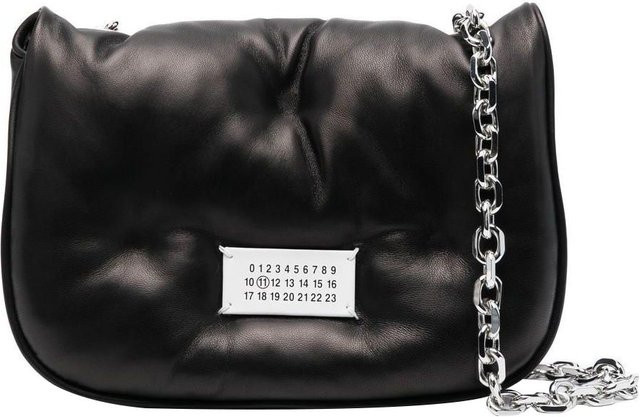 Maison Margiela Kette Schultergurt Umhängetasche, Herren, Schwarz, Gray - Bild 1