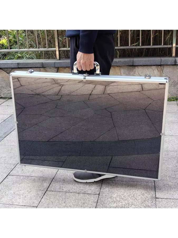 Sunnimix Sammelkarten-Box, Karten-Displaybox, abschließbar mit Griff - Bild 3