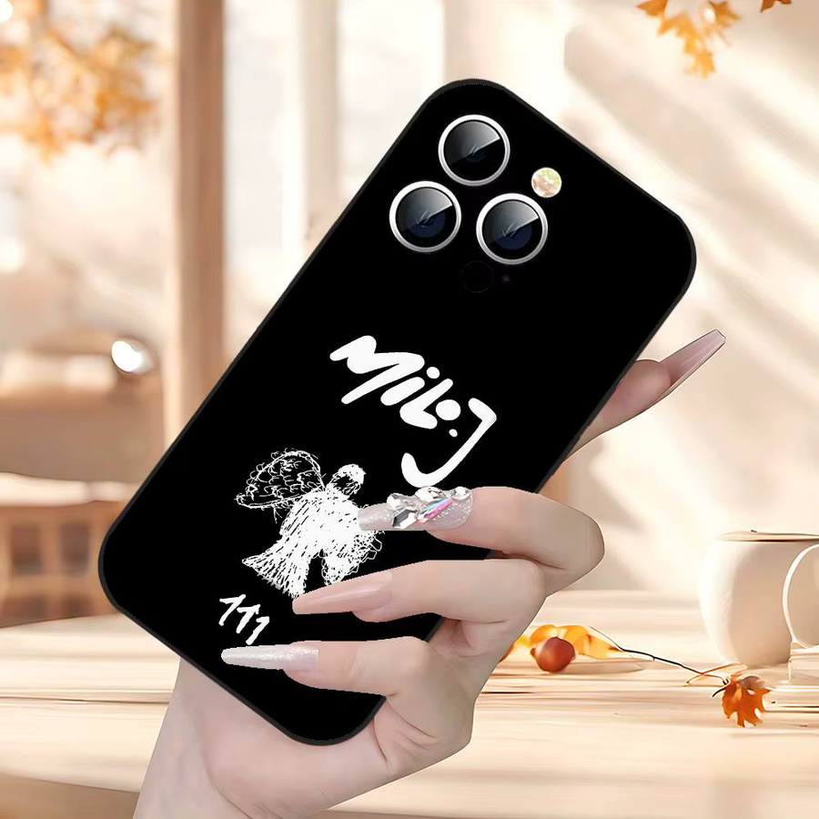 Singer M-Milo J Handyhülle für iPhone in Schwarz als Rückseiten-Cover - Bild 2