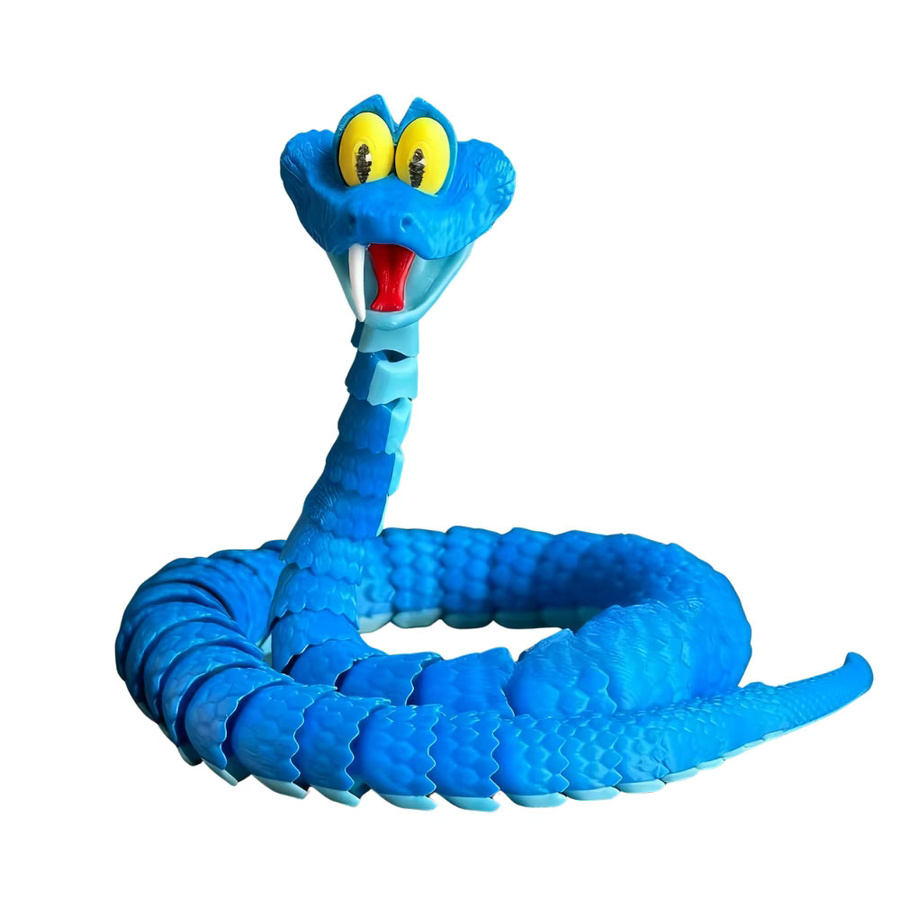 Disney Zootopia 2 Gary Snake, Bewegliche Simulations-Spielzeugschlange, Kunststoff - Bild 3