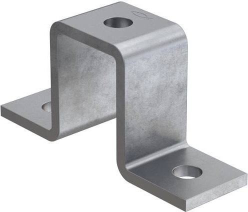 Fischer FUF 62 fvz Schienenverbinder, silber, 15 Stück, L x B x H: 13,8 x 4,0 x 6,4 cm - Bild 1