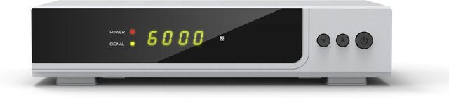 Opticum X300S HDTV Sat-Receiver DVB-S/S2 in Silber oder Weiß - Bild 1