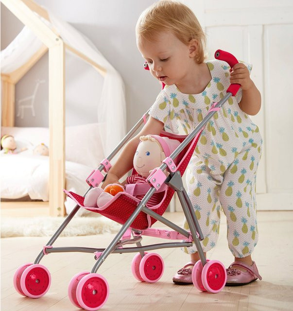 Haba Puppenbuggy Jule mehrfarbig ab 3 Jahren - Bild 1