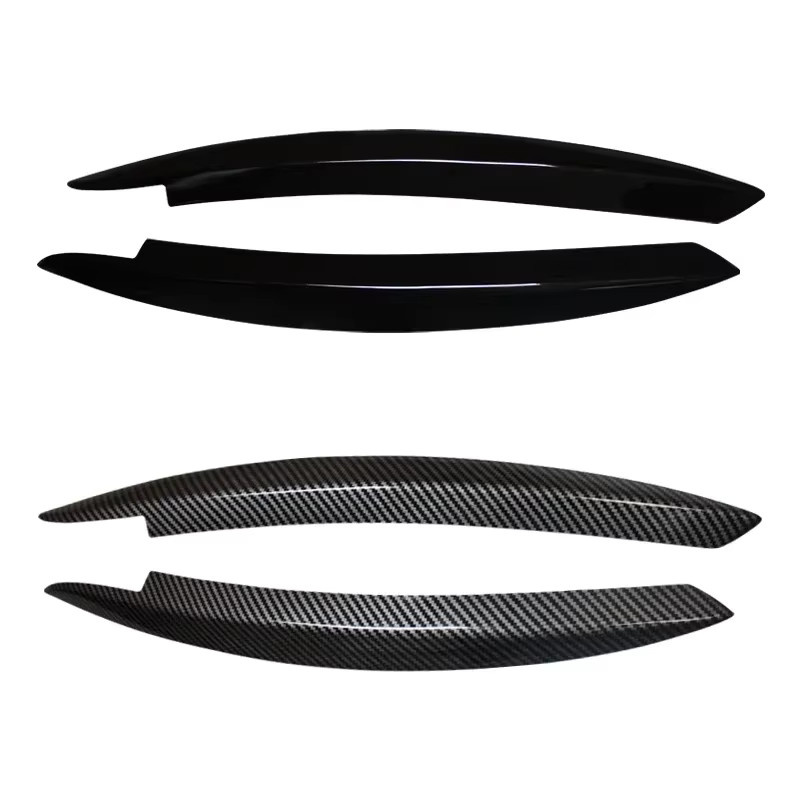 Scheinwerfer Augenbraue Augenlider Aufkleber Trim Set für Volkswagen VW Golf 6 MK6 GTI GTR GTD in Schwarz - Bild 2