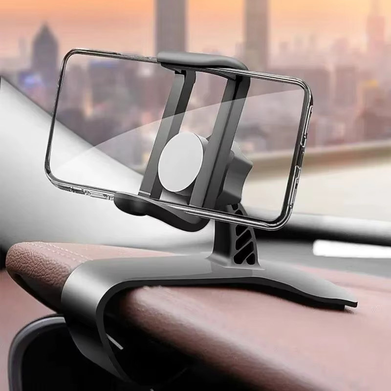 Universeller 360 Grad drehbarer Autotelefonhalter für das Armaturenbrett in Schwarz - Bild 5