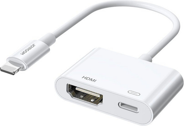 Joyroom Audio- und Videoadapter Lightning auf HDMI S-H141, Weiß - Bild 1