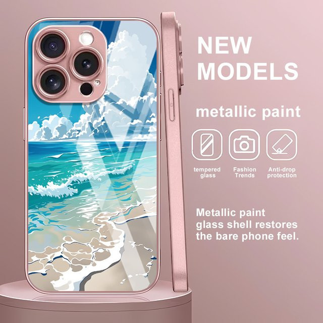 Samsung Handyhülle aus gehärtetem Glas für Galaxy A57 5G A17 A56 A55 A54 A16 A15 A37 A36 A14 A13 A12 A53 A52 A33 A34 in Multicolour - Bild 1