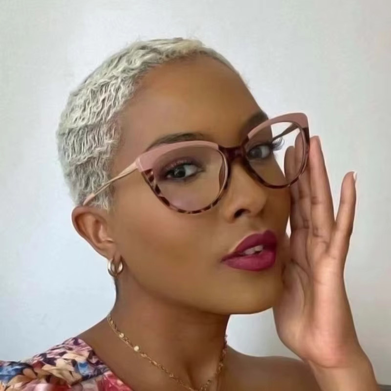 Samjune Lesebrille Cat Eye, Vollrand, Damen - Bild 3