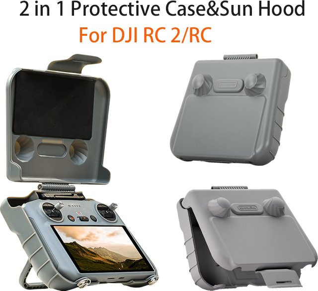 DJI Sonnenschutzhaube für Mavic 4 Pro, Air 3S, Mini 4 Pro und RC 2 Controller in Grau - Bild 1