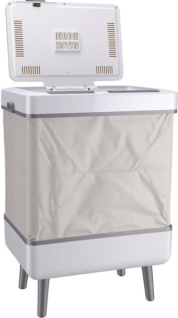 Aimo Faltbarer Handtuchwärmer-Eimer in Weiß mit 35l Fassungsvermögen, LED-Anzeige und einstellbarem Timer - Bild 1
