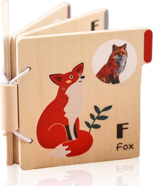 Binchi Holz Montessori Spielzeug Lupe, Lernspielzeug - Bild 1