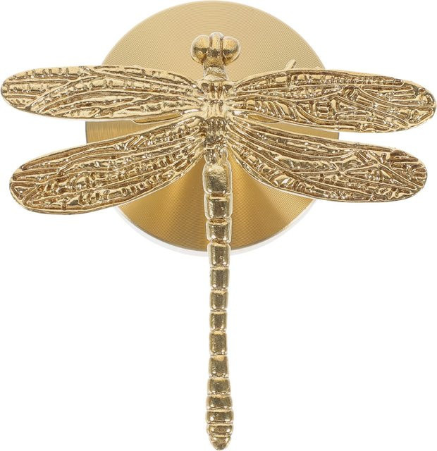 Wandhaken aus Messing von Simplistic Living Home in Beige und Gold, H x B x T: 7,0 x 5,5 x 4,8 cm - Bild 1